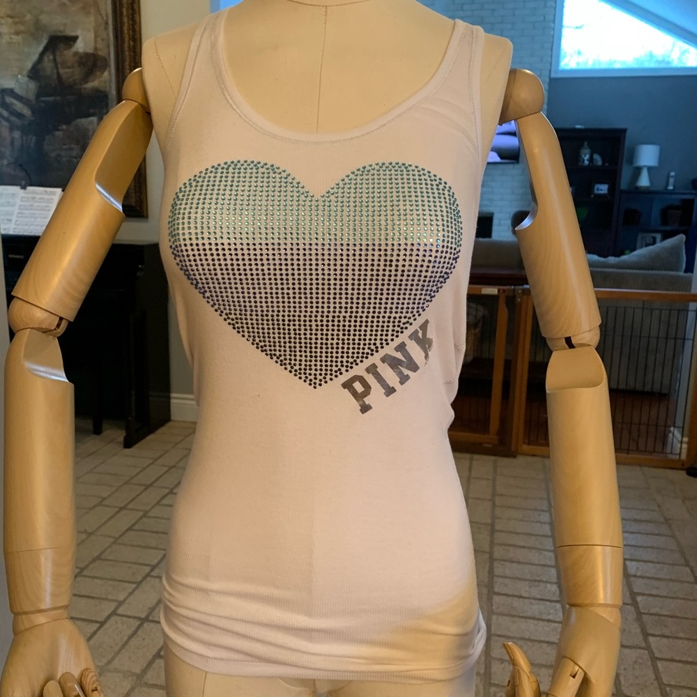 Victoria’s Secret white tank top Size M